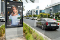Julie Gayet On An Advertising In United Arab Emirates - Dubai