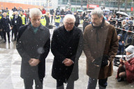 Stilles Gedenken am Ort des mutmasslichen Anschlags vom 13. Februar in Muenchen