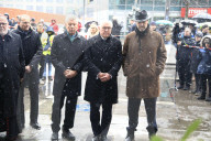 Stilles Gedenken am Ort des mutmasslichen Anschlags vom 13. Februar in Muenchen