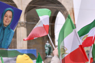 Anti-Iran-Protest aus Anlass der Muenchner Sicherheitskonferenz