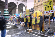 Anti-Iran-Protest aus Anlass der Muenchner Sicherheitskonferenz