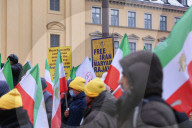 Anti-Iran-Protest aus Anlass der Muenchner Sicherheitskonferenz