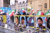 Anti-Iran-Protest aus Anlass der Muenchner Sicherheitskonferenz