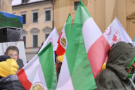 Anti-Iran-Protest aus Anlass der Muenchner Sicherheitskonferenz