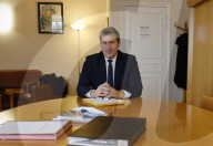 Portrait of Mathieu Darnaud President of the Les Republicains Group - Paris