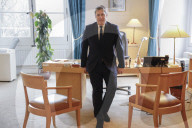 Portrait of Mathieu Darnaud President of the Les Republicains Group - Paris