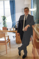 Portrait of Mathieu Darnaud President of the Les Republicains Group - Paris