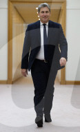 Portrait of Mathieu Darnaud President of the Les Republicains Group - Paris