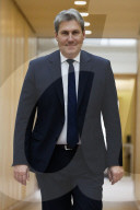 Portrait of Mathieu Darnaud President of the Les Republicains Group - Paris