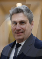 Portrait of Mathieu Darnaud President of the Les Republicains Group - Paris