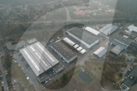 Das Rheinmetall Erprobungszentrum Unterlüss aus der Luft gesehen