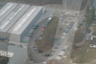 Das Rheinmetall Erprobungszentrum Unterlüss aus der Luft gesehen
