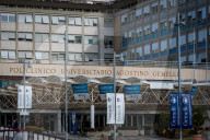 Pope Francis is hospitalized at Gemelli Polyclinic in Rome - 15 Feb 2025