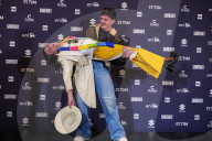  75th Sanremo Music Festival 2025 - photocall dei primi tre classificati
