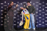  75th Sanremo Music Festival 2025 - photocall dei primi tre classificati