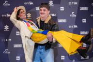  75th Sanremo Music Festival 2025 - photocall dei primi tre classificati