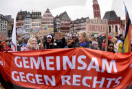 Gemeisam gegen Rechts: Demo der CSD Bewegung in Köln