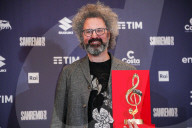  75th Sanremo Music Festival 2025 - Simone Cristicchi vince il premio della sala stampa Lucio Dalla