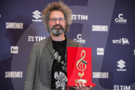  75th Sanremo Music Festival 2025 - Simone Cristicchi vince il premio della sala stampa Lucio Dalla