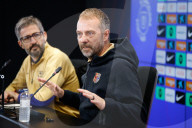 FCBARCELONA HEAD COACH HANSI FLICK IN NEWS CONFERENCE
