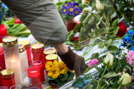 Nach dem Anschlag von München: Gedenken am Tatort