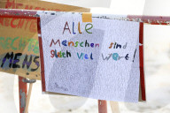 Kundgebung für Demokratie und Vielfalt in Berlin