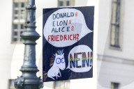 Kundgebung für Demokratie und Vielfalt in Berlin