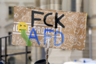 Kundgebung für Demokratie und Vielfalt in Berlin