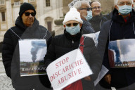 Roma, Manifestazione contro i Roghi Tossici