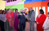 Sadiq Khan Mayor of London Launches the 'loved and wanted' campaign at The Outernet, London, UK.