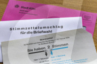 Wahlunterlagen zur diesjährigen Bundestagswahl