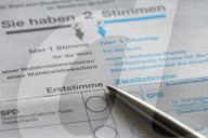 Wahlunterlagen zur diesjährigen Bundestagswahl