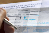 Wahlunterlagen zur diesjährigen Bundestagswahl