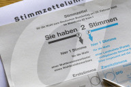 Wahlunterlagen zur diesjährigen Bundestagswahl