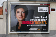 Wahlwerbung zur Bundestagswahl 2025