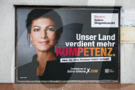 Wahlwerbung zur Bundestagswahl 2025