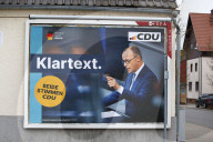 Wahlwerbung zur Bundestagswahl 2025