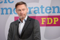 Christian LindnerLindner bei FDP Pk in Berlin