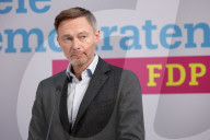 Christian LindnerLindner bei FDP Pk in Berlin