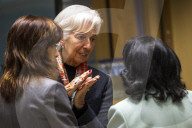 Eurogroup meeting in Brussels