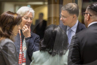 Eurogroup meeting in Brussels