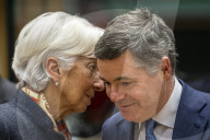 Eurogroup meeting in Brussels