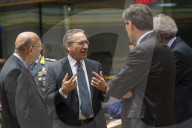 Eurogroup meeting in Brussels