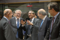 Eurogroup meeting in Brussels