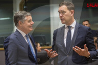 Eurogroup meeting in Brussels