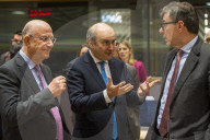 Eurogroup meeting in Brussels