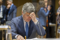 Eurogroup meeting in Brussels