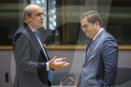 Eurogroup meeting in Brussels