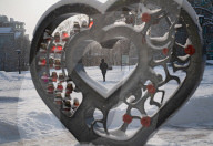 Kyiv in winter