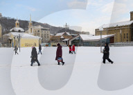 Kyiv in winter